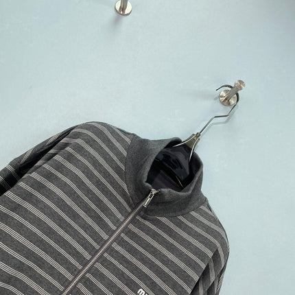 MIUMIU 26S ZIP-UP TRACK JACKET 1369