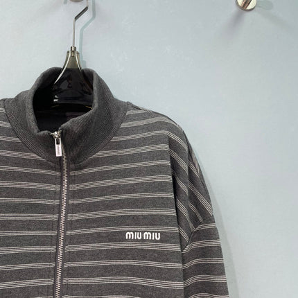 MIUMIU 26S ZIP-UP TRACK JACKET 1369