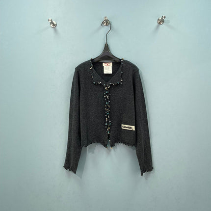 CHANEL 26S V-NECK CARDIGAN 1553