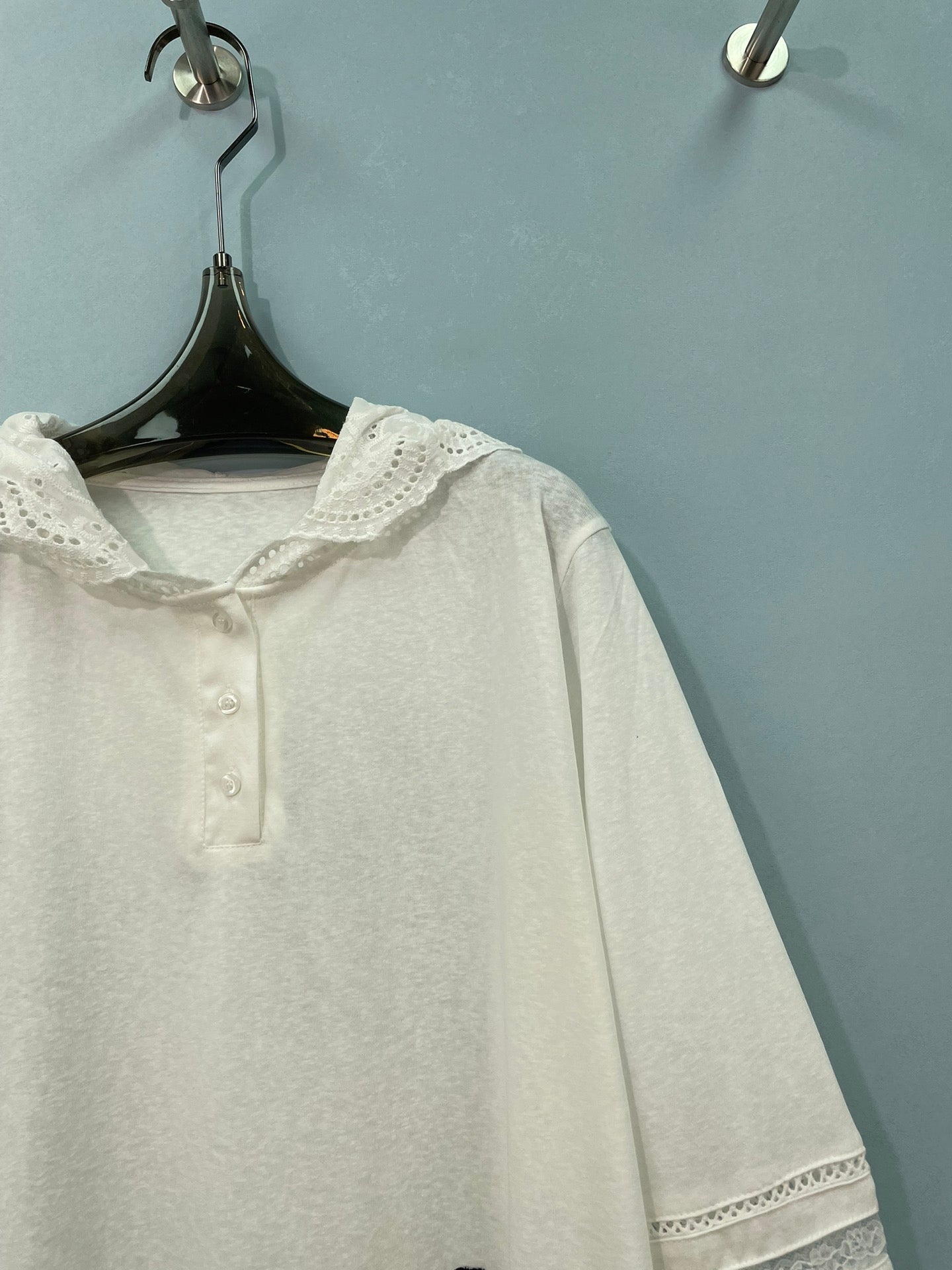 26S HOODED LONG SLEEVE TOP 1531