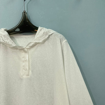 CHANEL 26S HOODED LONG SLEEVE TOP 1531
