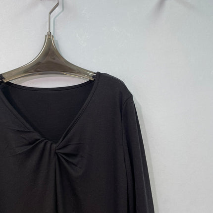 CHANEL 26S V-NECK LONG SLEEVE TOP 1530