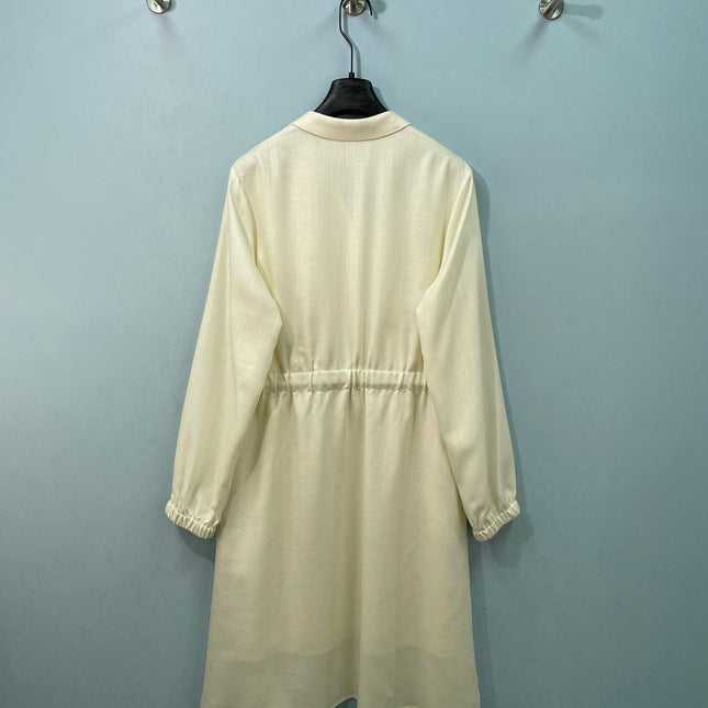 PRADA 26S LONG-SLEEVE SHIRT DRESS 1088
