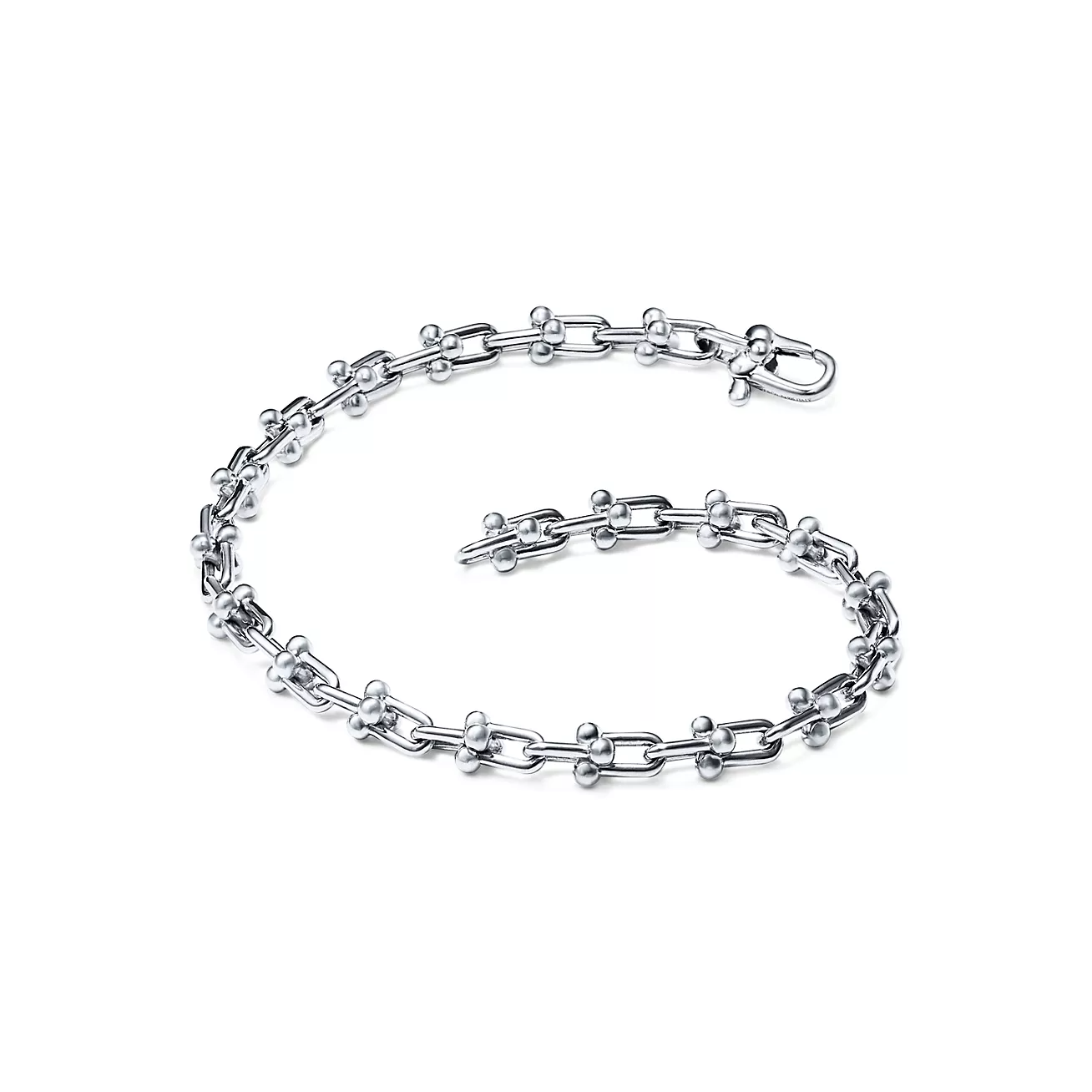 HARDWARE MICRO LINK 44 MOTIF SILVER BRACELET