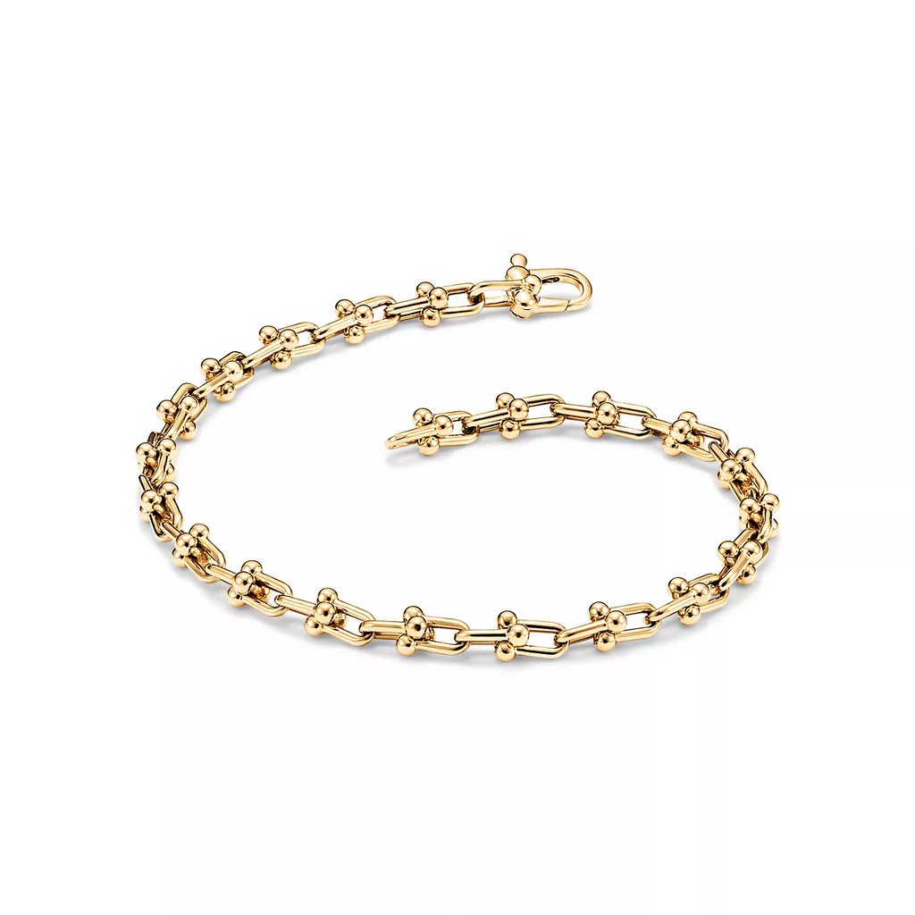 HARDWARE MICRO LINK 44 MOTIF GOLD BRACELET
