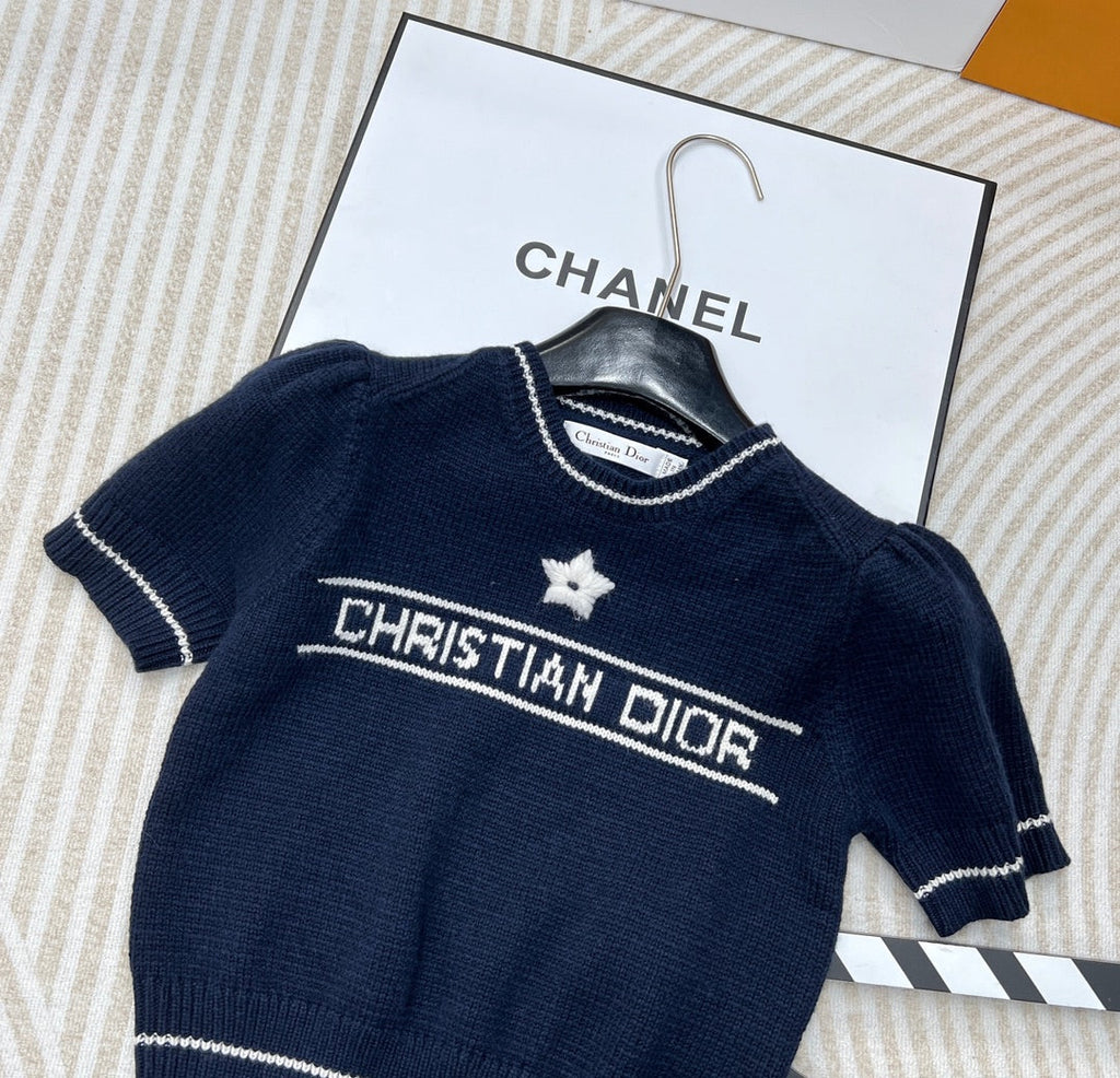 DIOR 26S SHORT-SLEEVE CREW NECK T-SHIRT 14526