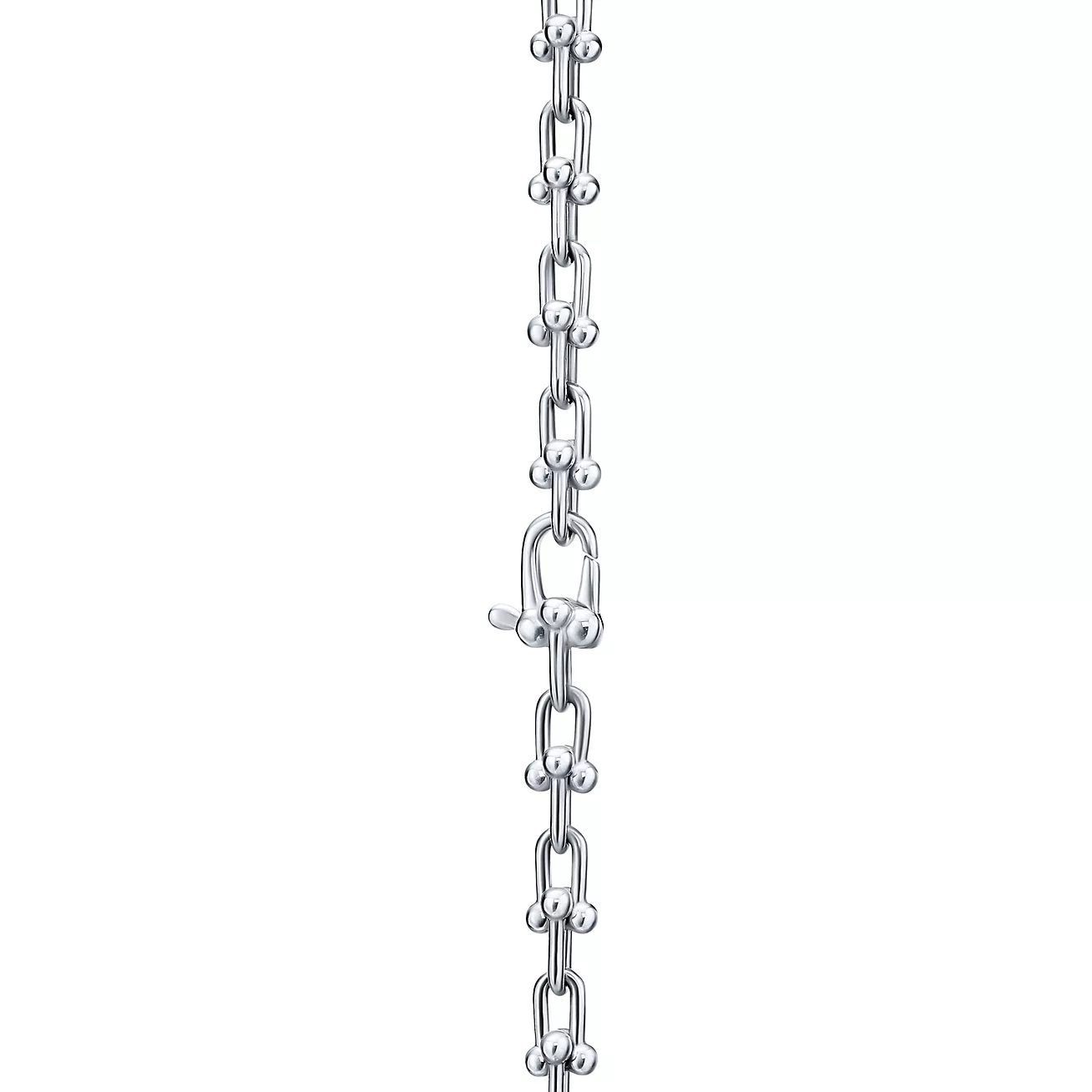 HARDWARE MICRO LINK 44 MOTIF SILVER BRACELET