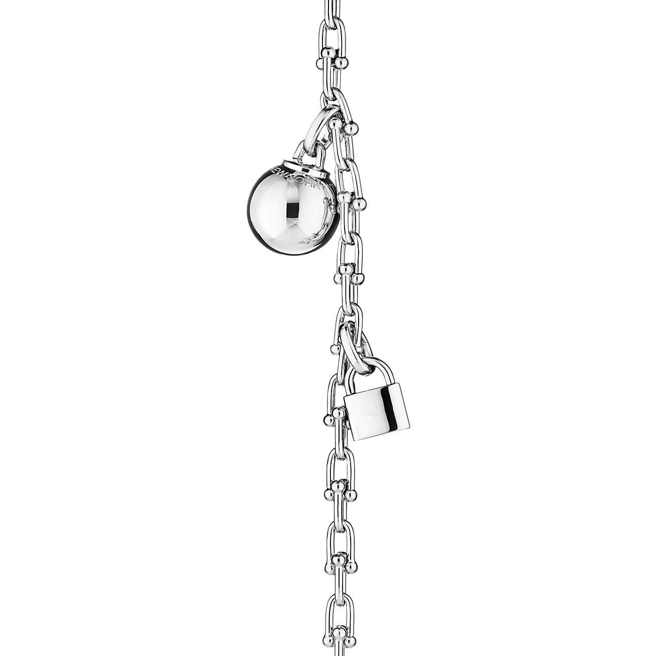 HARDWARE SMALL WRAP SILVER BRACELET