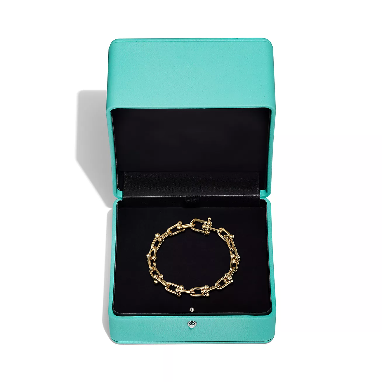 HARDWARE MEDIUM LINK 20 MOTIF GOLD BRACELET