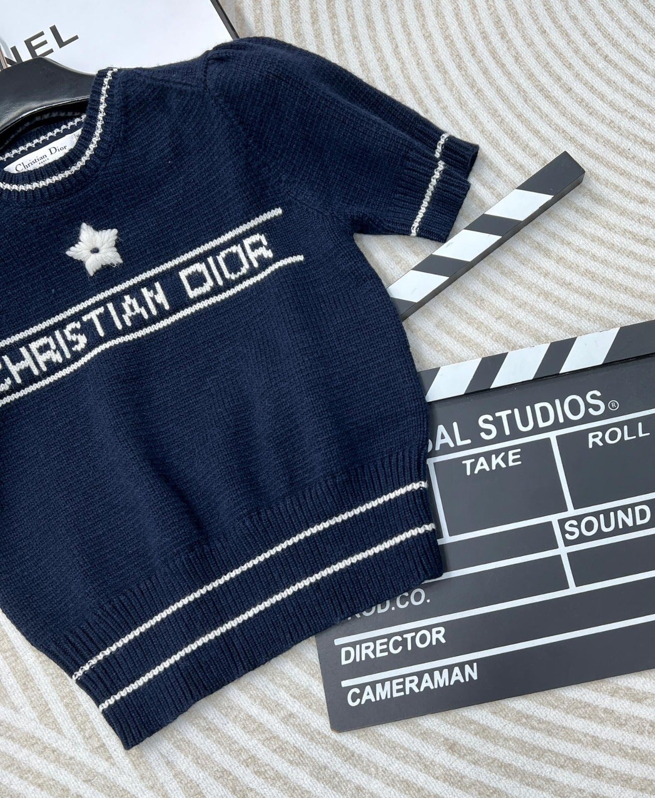 DIOR 26S SHORT-SLEEVE CREW NECK T-SHIRT 14526