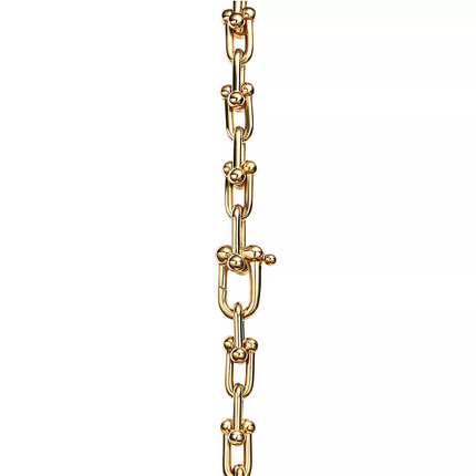 HARDWARE SMALL LINK 26 MOTIF GOLD BRACELET