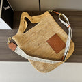 LOEWE 26S HANDBAG 30 IN BEIGE RAFFIA