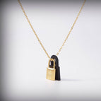 Silver alloy - 14k gold plated ( no box )