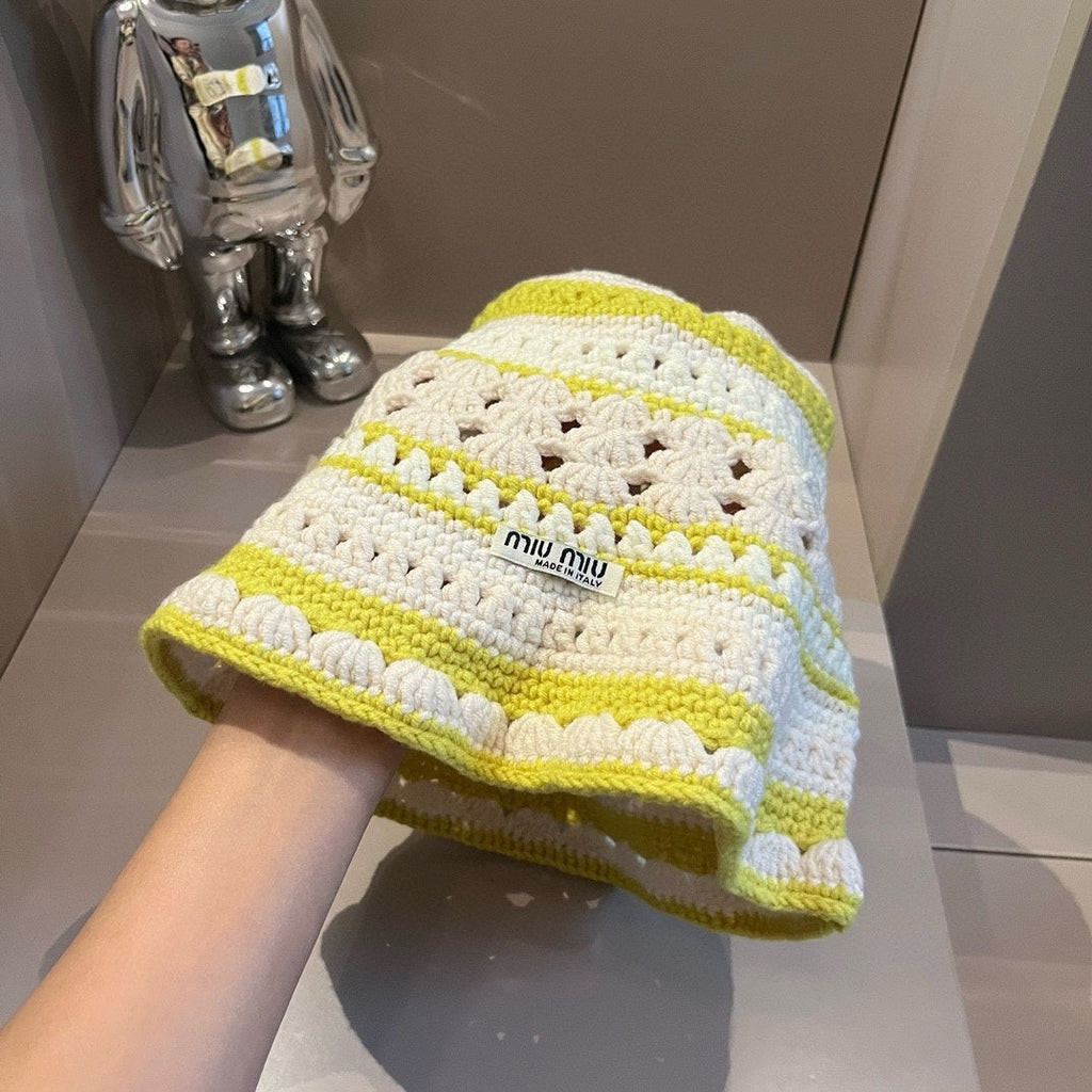 MIUMIU KNITTED FISHERMAN HAT MODEM 179581
