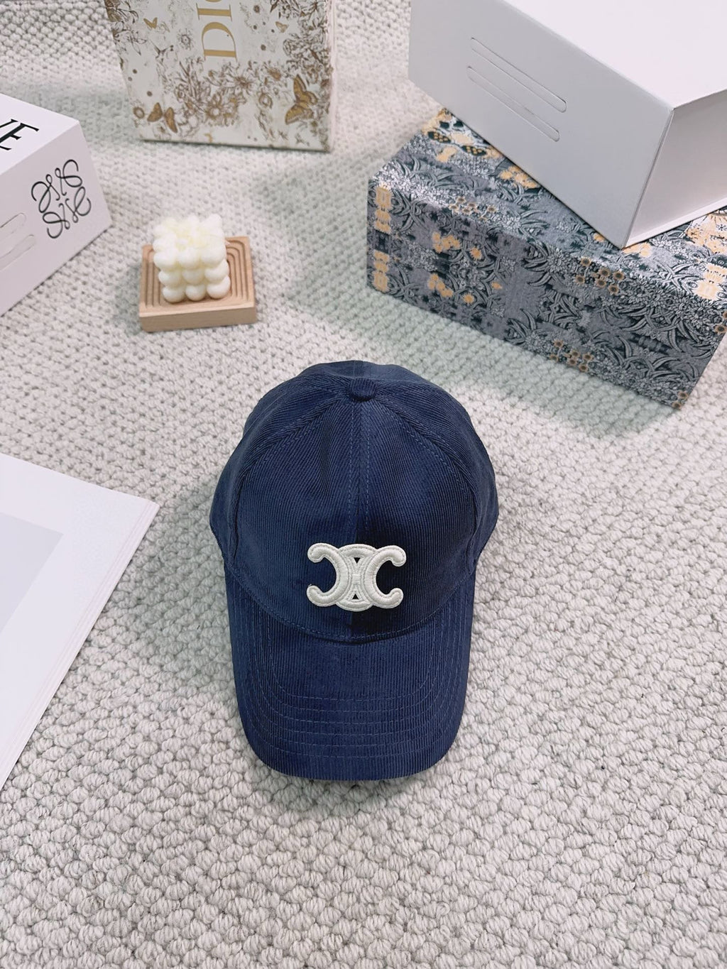 CELIN Cap Blue Velvet