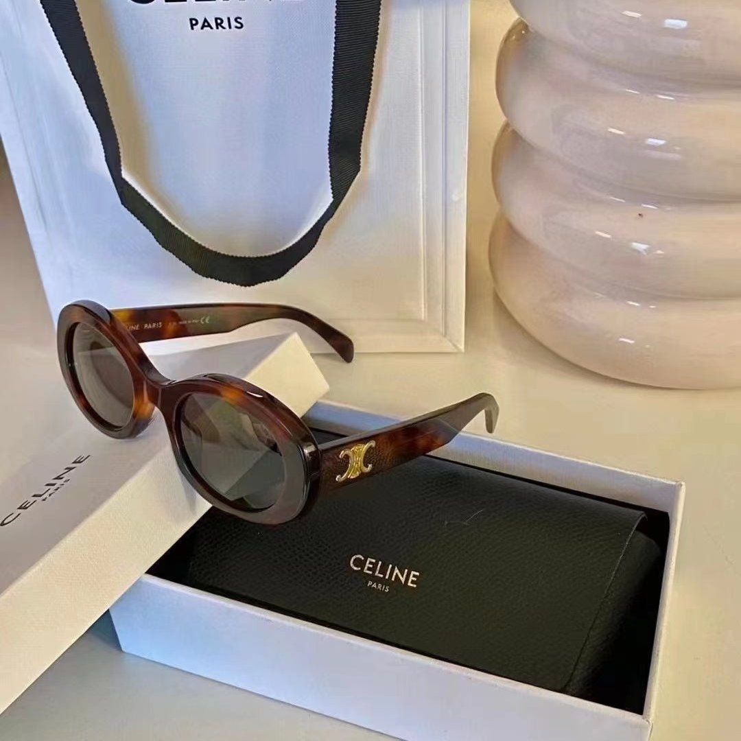 Triomphe 01 sunglasses in Acetate Blonde Havana