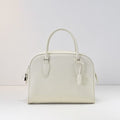THE ROW INDIA TOTE BAG 32 IN CREAM CALFSKIN