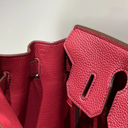 HM BIRKIN 35CM BURGUNDY CALFSKIN GOLD HARDWARE