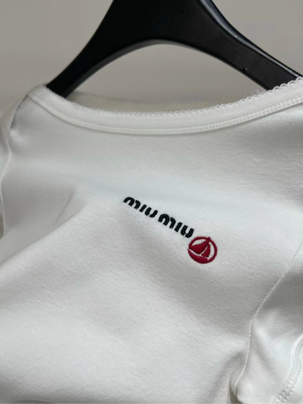 Miu 25 Body Suit White Cotton 208771