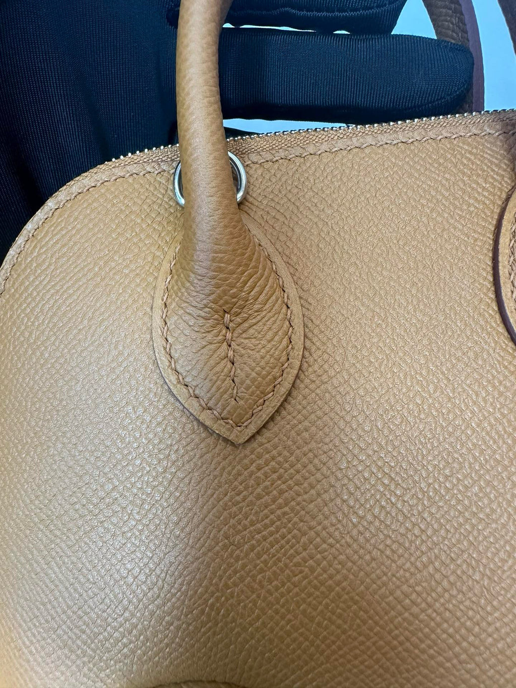 MINI BODIE ON WHEELS 18 IN SEPIA BROWN EPSOM LEATHER