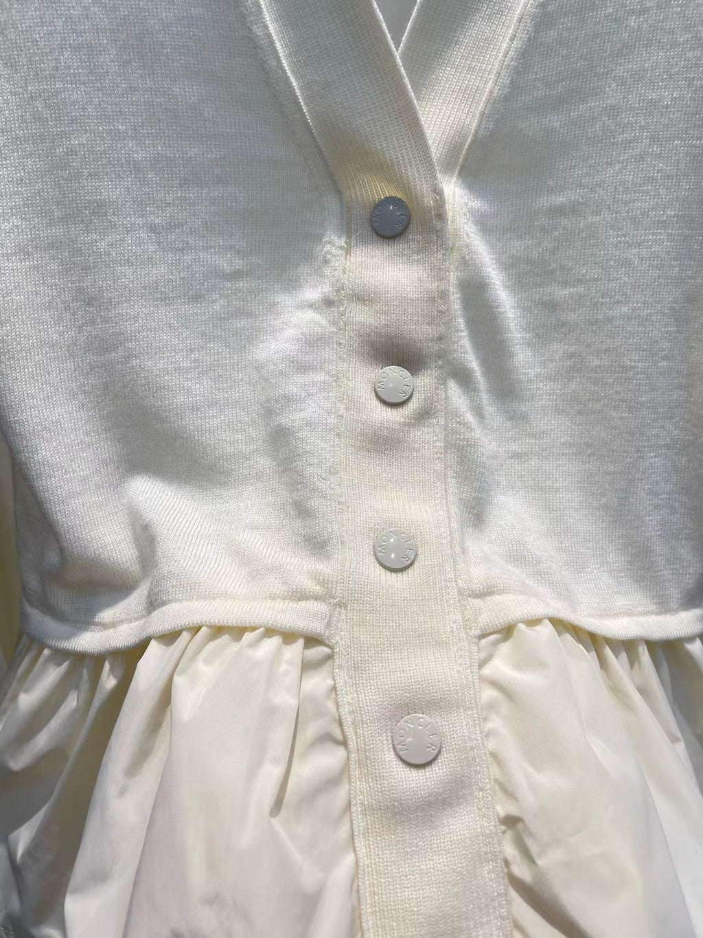 Moncler Peplum-hem Cardigan