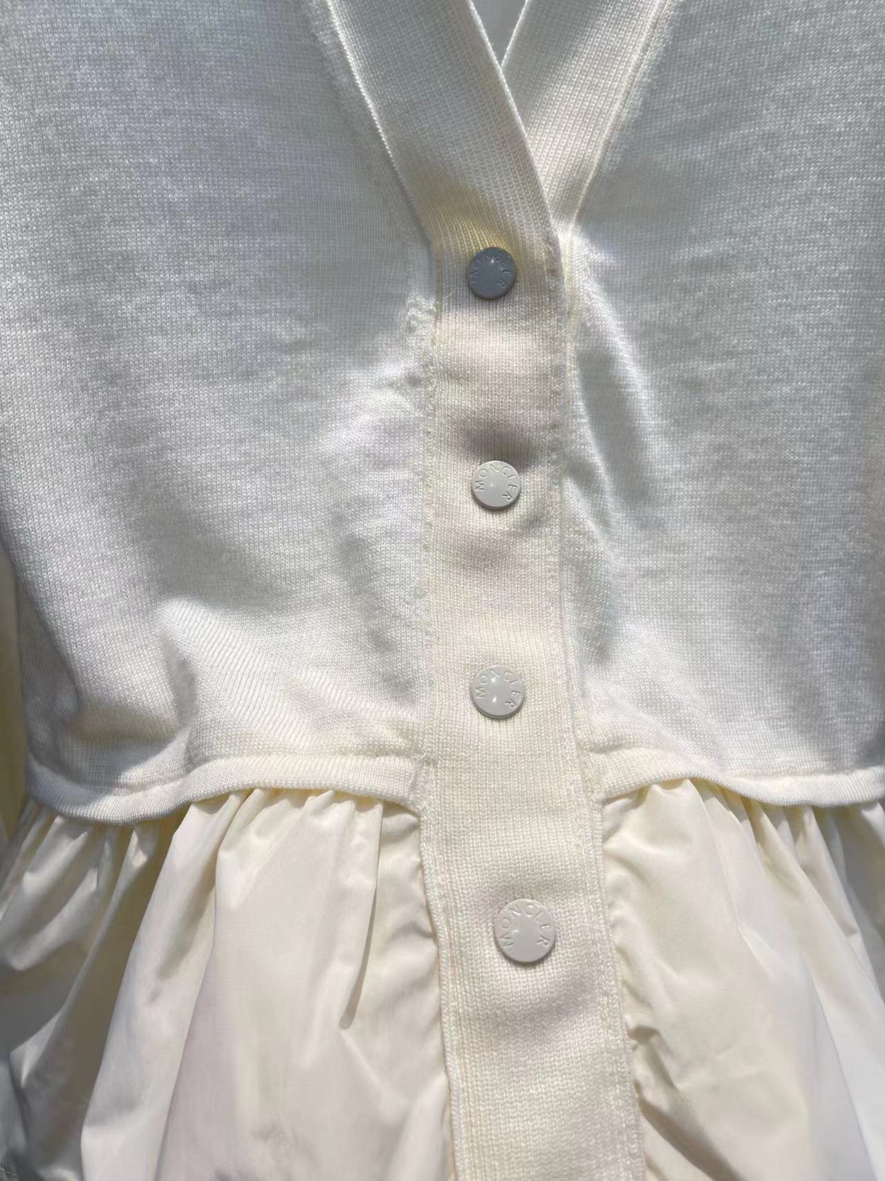 Moncler Peplum-hem Cardigan