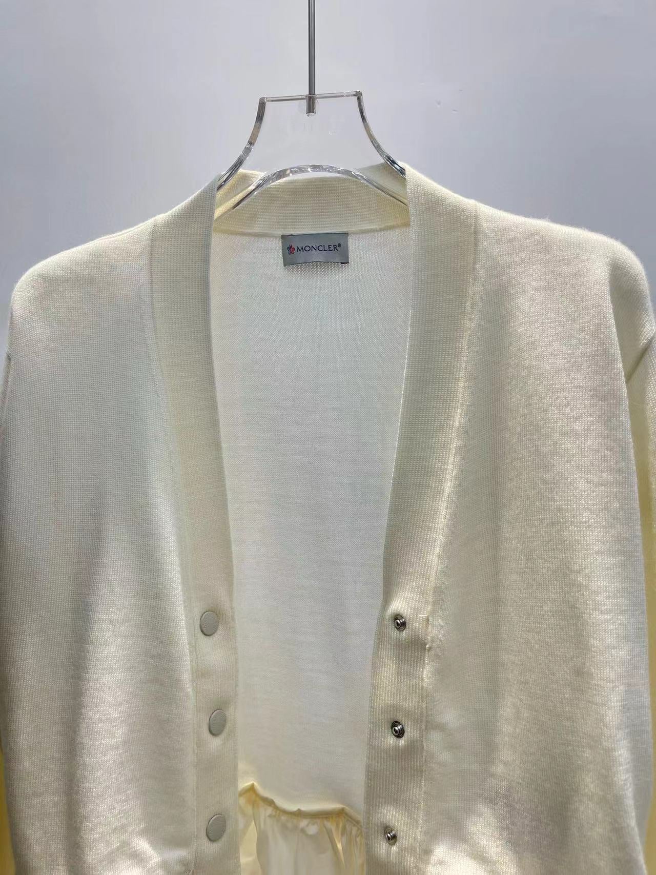 Moncler Peplum-hem Cardigan
