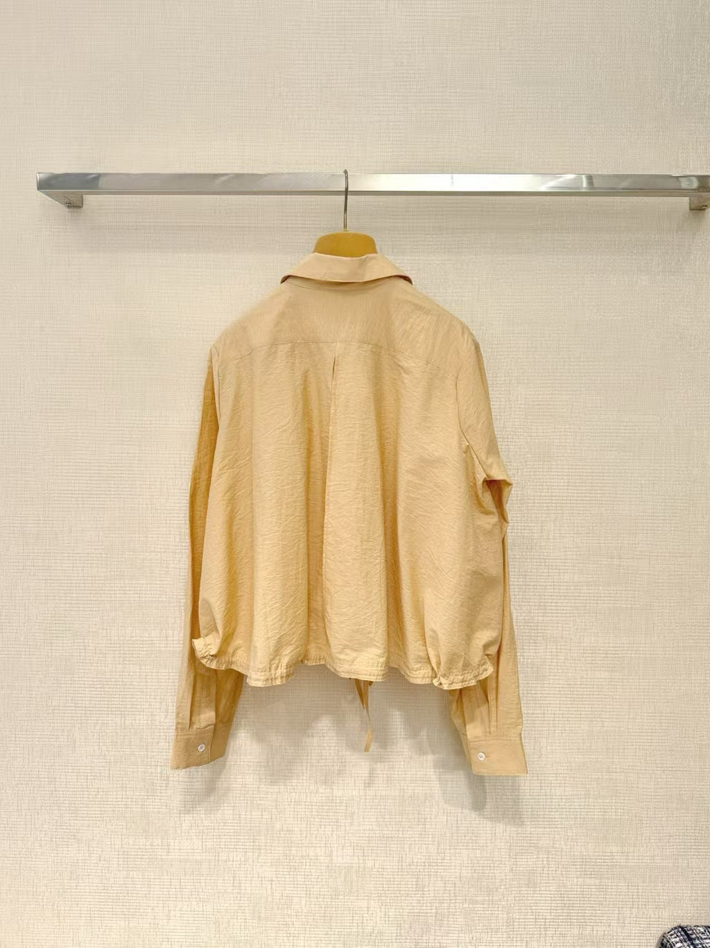 LOEWE SET IN BEIGE COTTON WITH EMBROIDERED LOGO