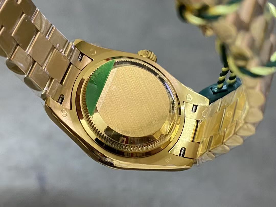 OYSTER PERPETUAL DATEJUST WATCH 28MM IN GOLD AND WHITE
