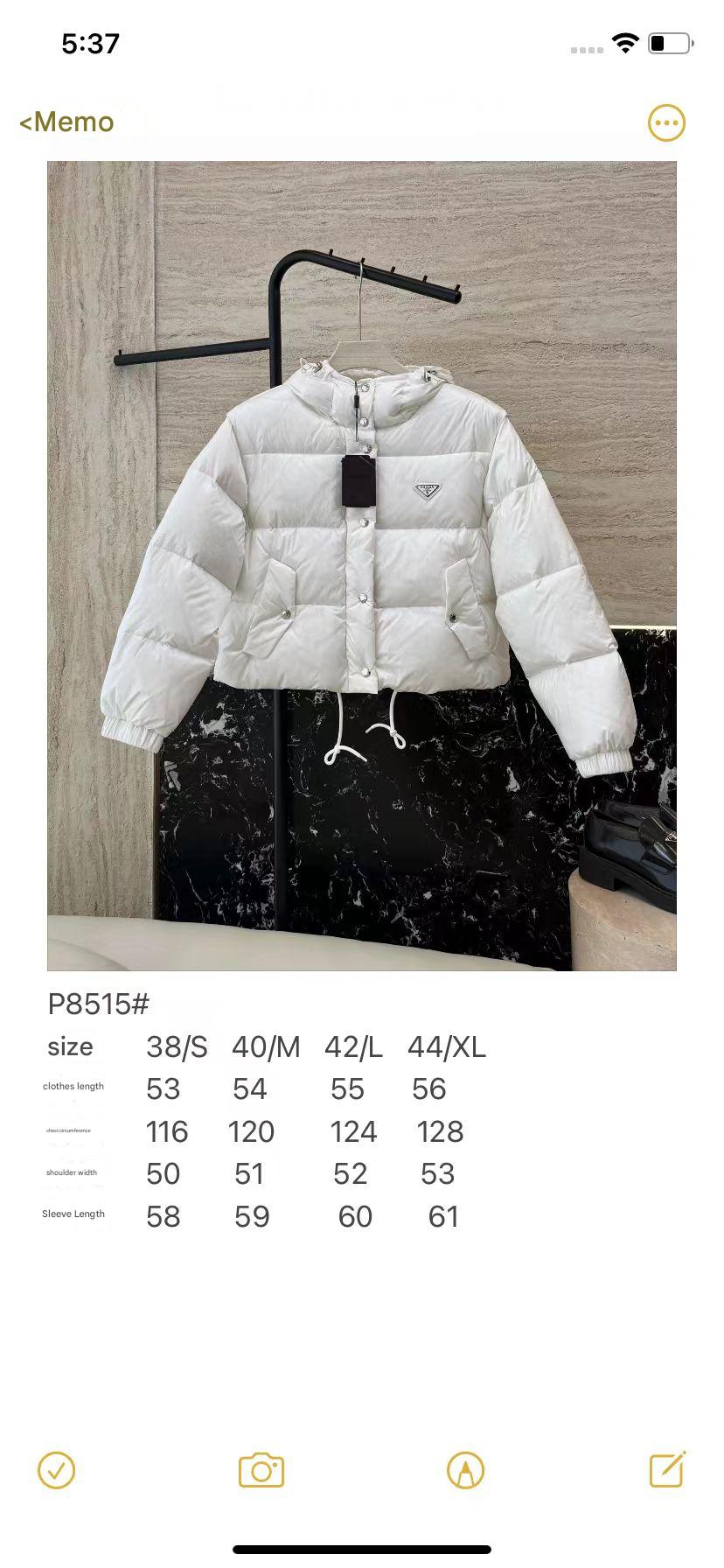 PRA CONVERTABLE DOWN JACKET IN WHITE RE-NYLON