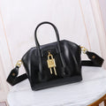 GIVENCHY TOP HANDLE BAG 29 IN BLACK CALFSKIN GOLD HARDWARE
