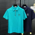 HERMES POLO SHIRT IN BLUE COTTON