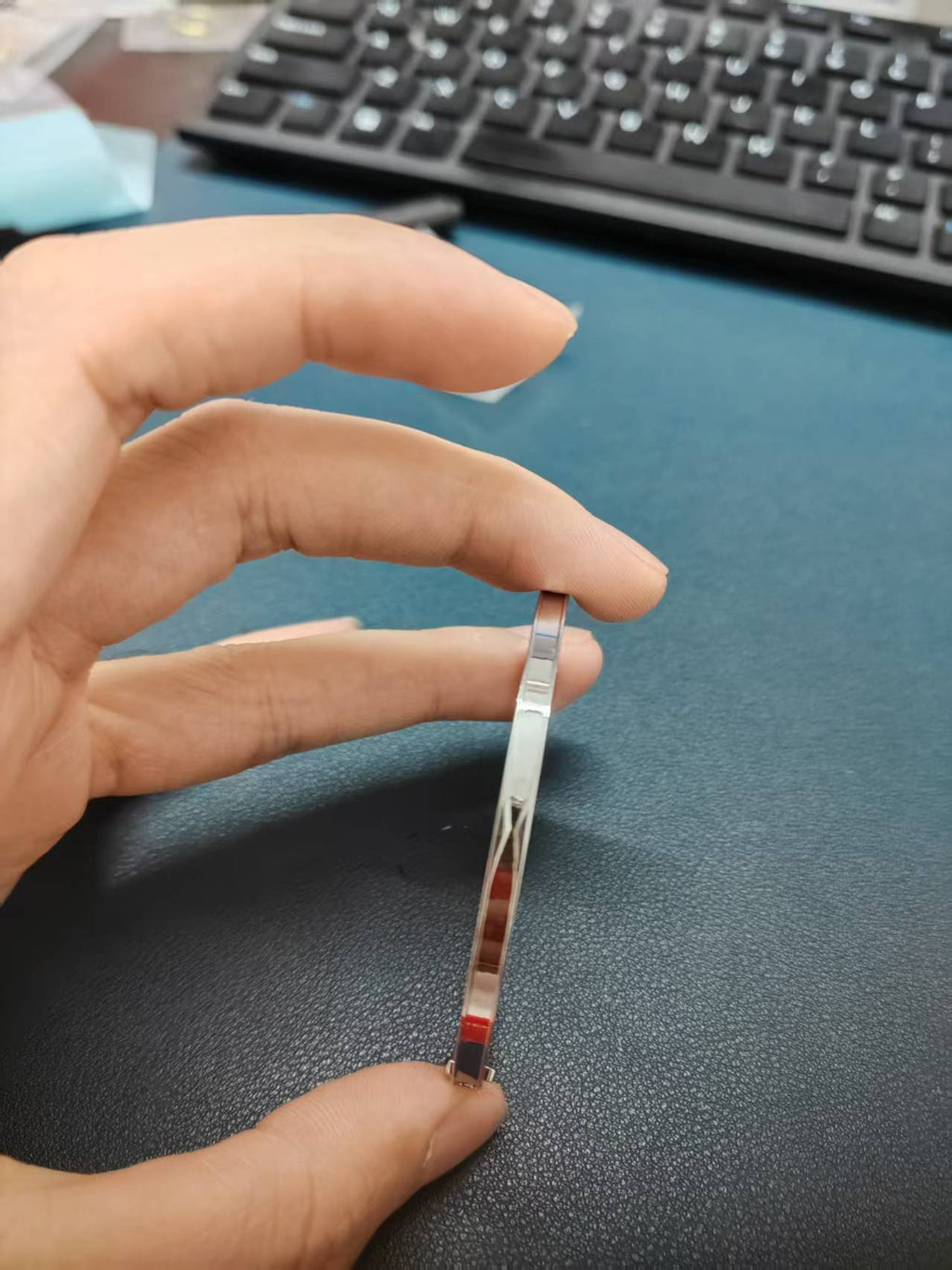 ZERO 1 SPIRAL SILVE BRACELET