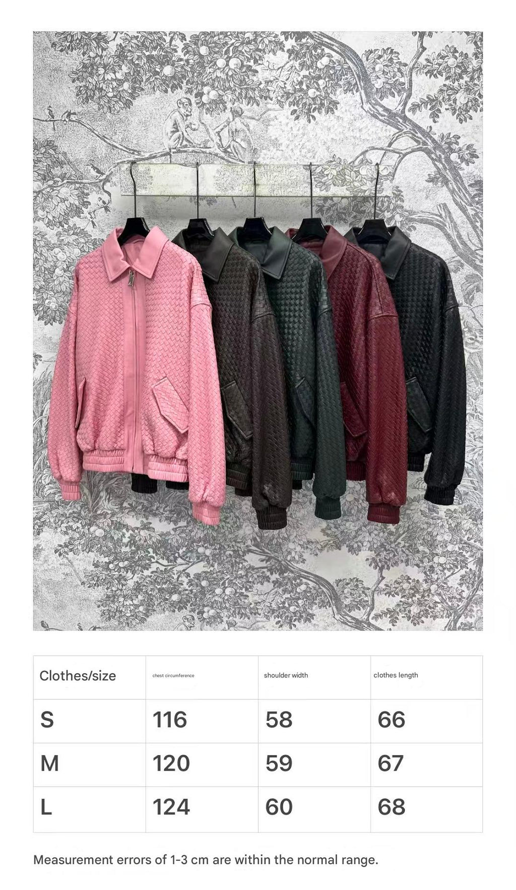 BOTTEGA VENETA JACKET IN BURGUNDY RED LEATHER