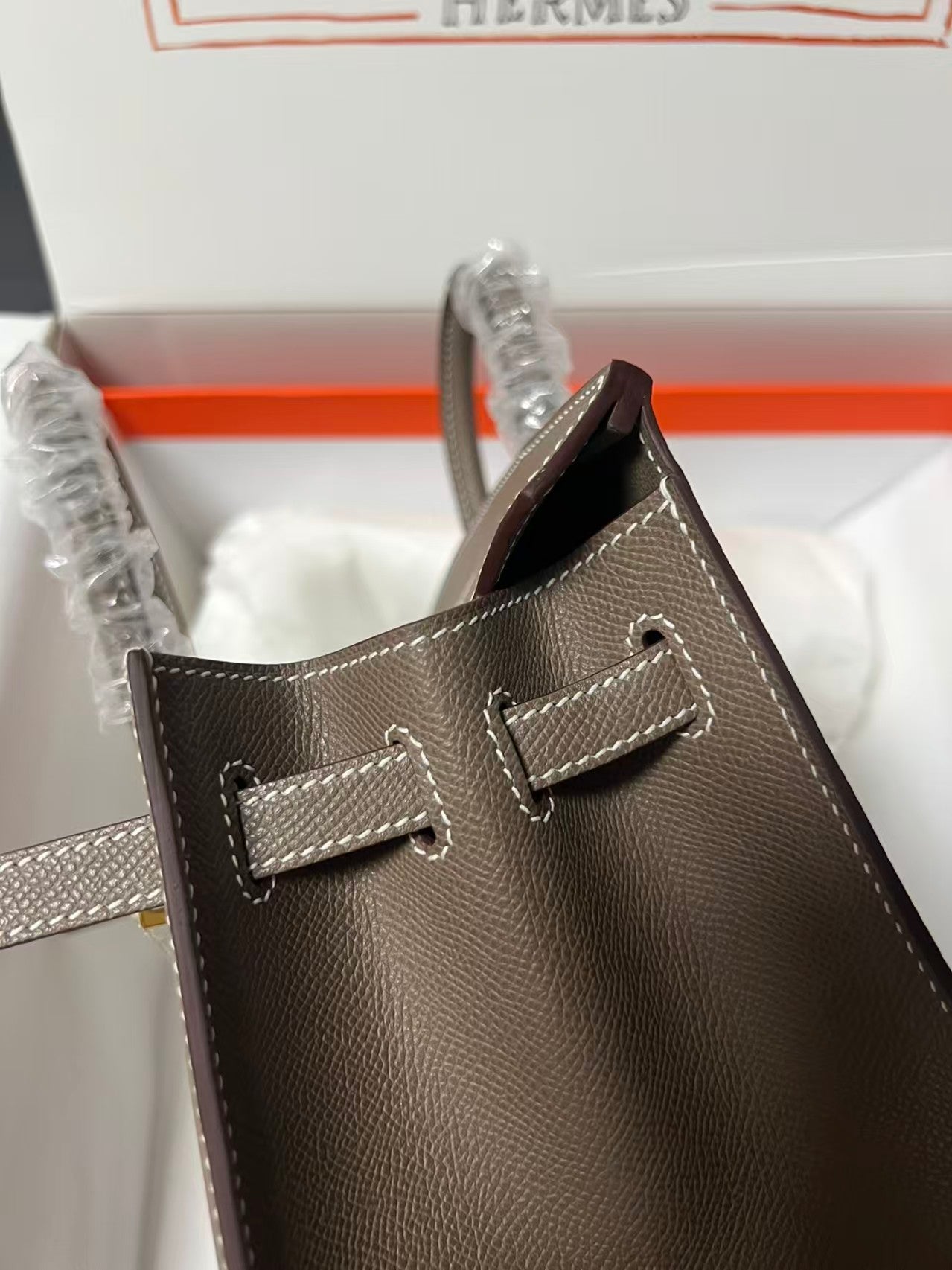 HM BIRKIN 30CM ETOUPE BROWN TOGO LEATHER GOLD HARDWARE
