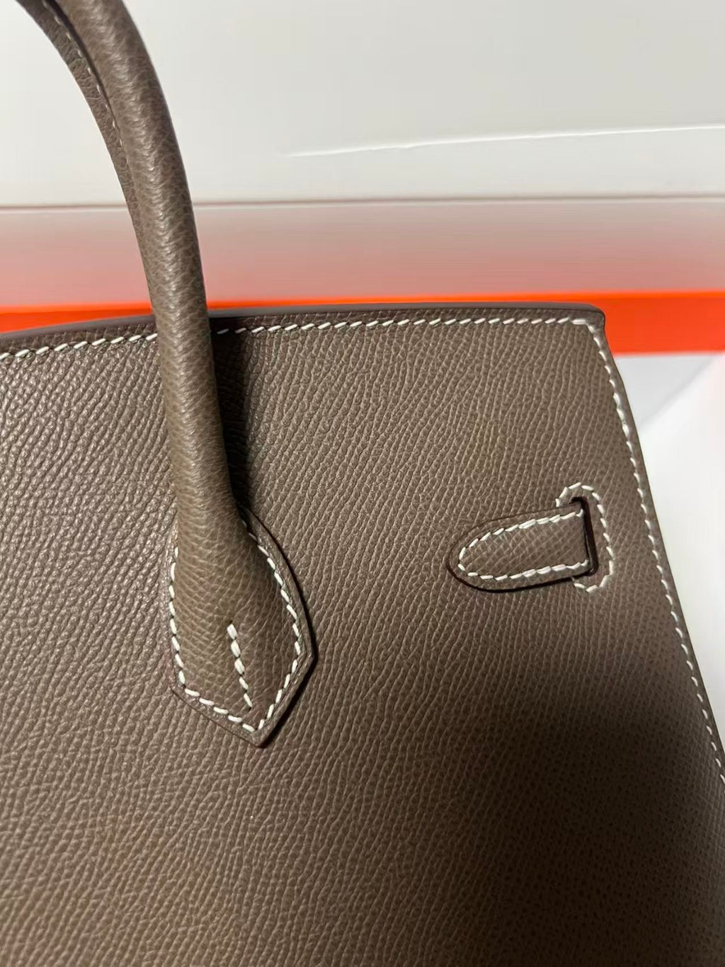 HM BIRKIN 30CM ETOUPE BROWN TOGO LEATHER GOLD HARDWARE