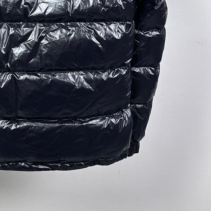 MONCLER BLACK PUFFER JACKET STYLE 2423