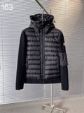 MONCLER BLACK PUFFER JACKET STYLE 2424