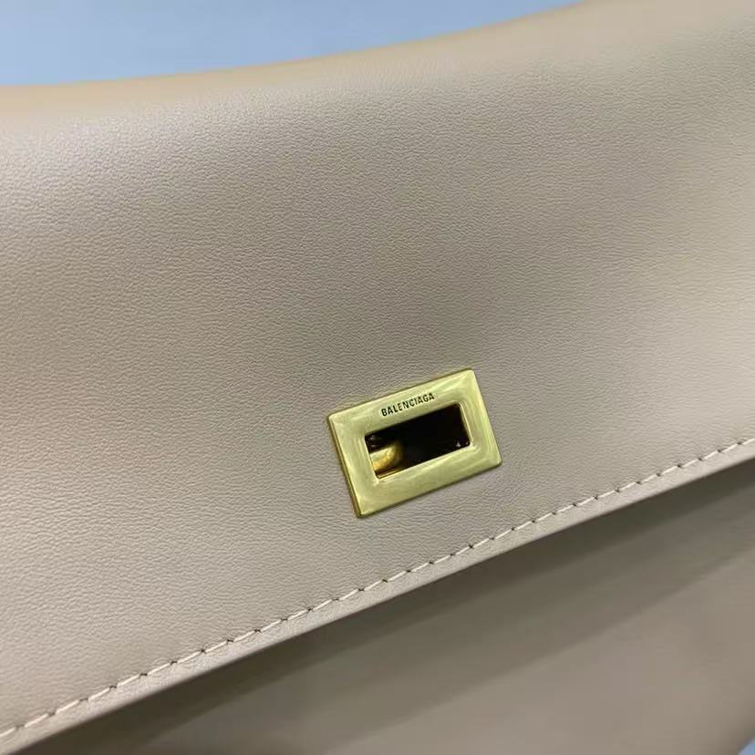 RODEO LARGE BAG 40 IN BROWN CALFSKIN GOLD HARDWARE