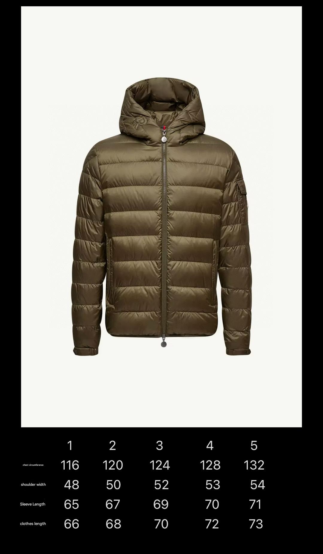 MONCLER BLACK PUFFER JACKET STYLE 2425