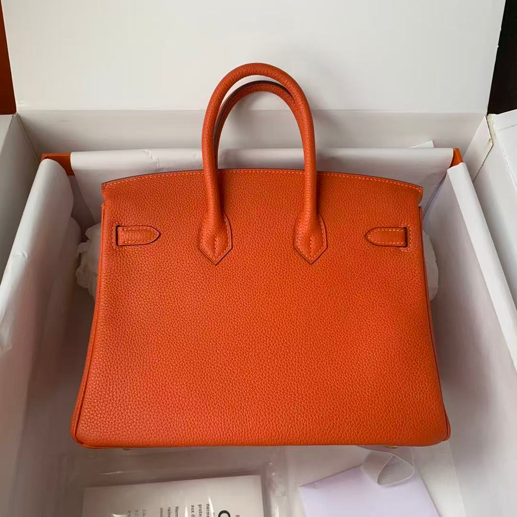 HM BIRKIN 35CM IN ORANGE TOGO WITH GOLD HARDWARE