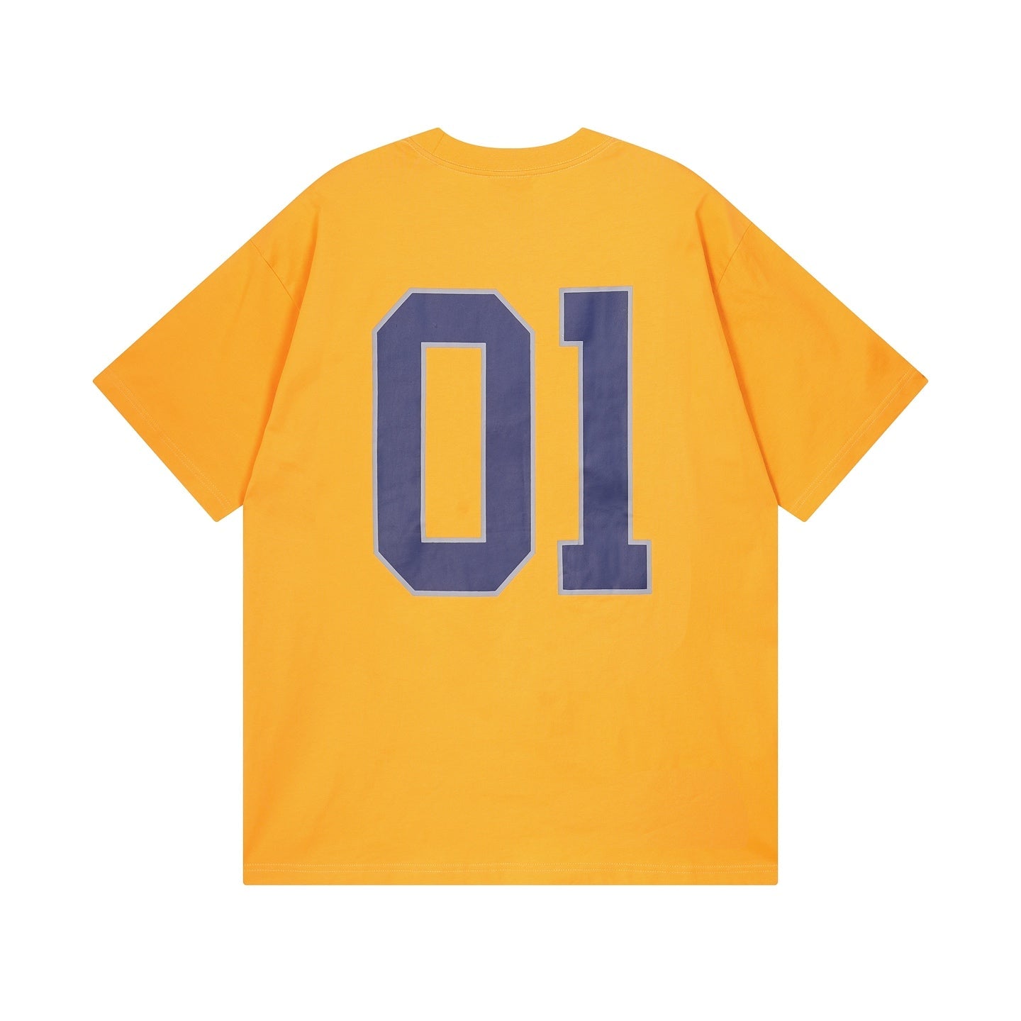 BALENCIAGA BASKETBALL OVERSIZED T-SHIRT IN YELLOW