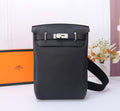 HAC A DOS PM BACKPACK 28 IN BLACK TOGO LEATHER