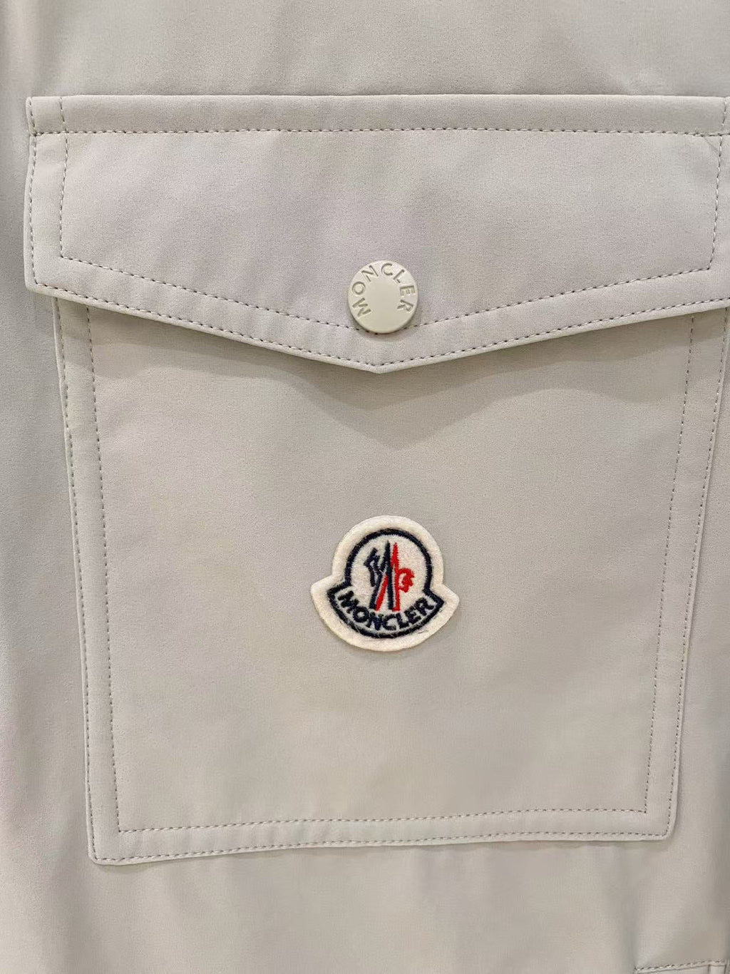 MONCLER ZIP-UP SHIRT JACKET IN STYLE 356566