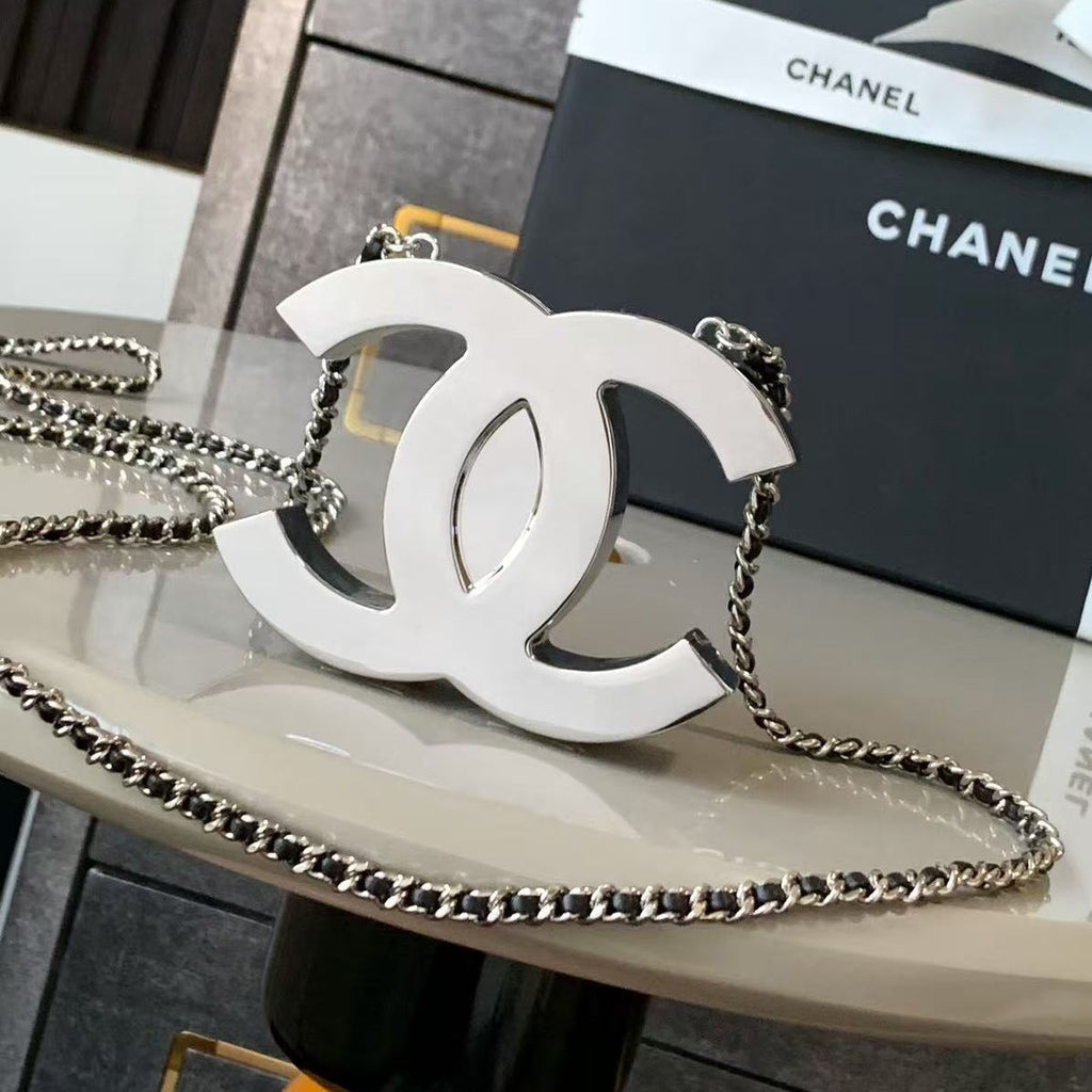 CC CLASSIC BAG CHAIN IN SILVER METAL