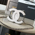CC CLASSIC BAG CHAIN IN SILVER METAL