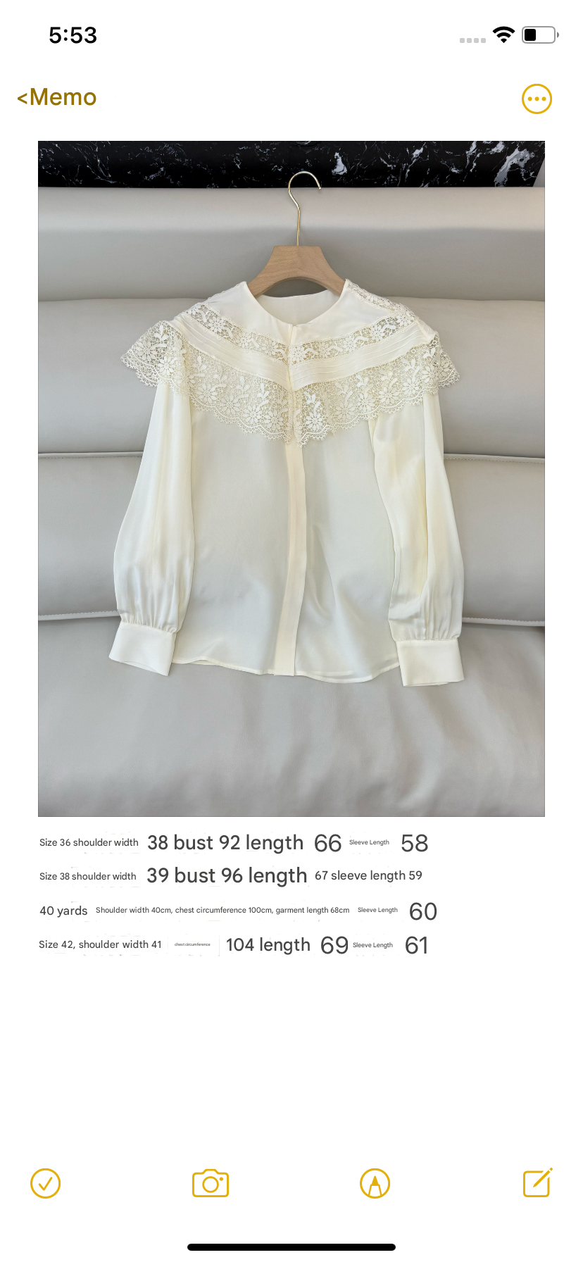 CHLOE LACE-TRIMMED SHIRT IN WHITE