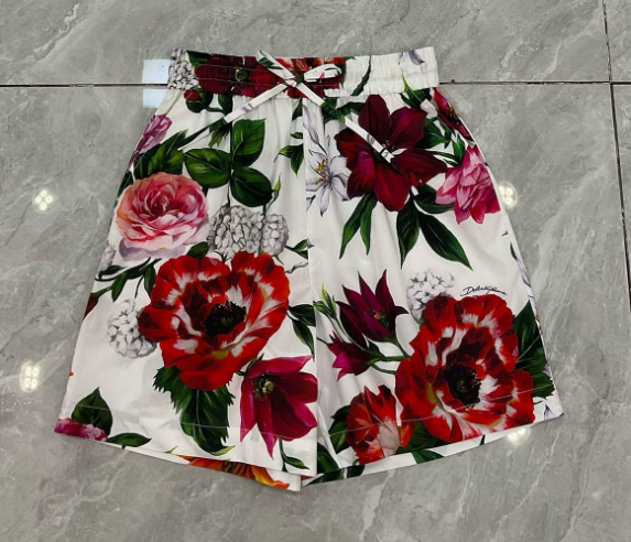 DOLCE & GABBANA SET IN FLORAL PRINTED