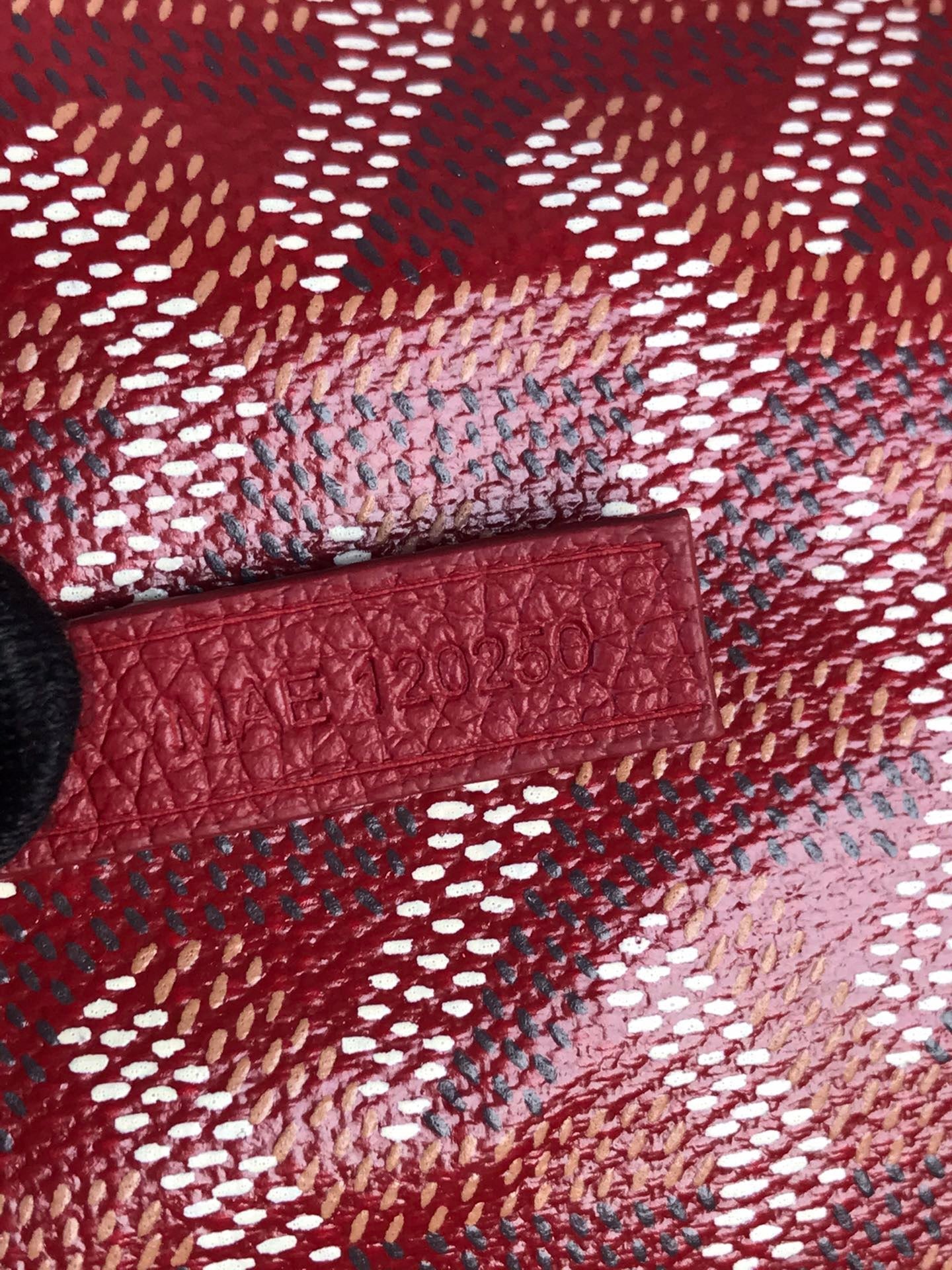 GOYARD BOHEME HOBO BAG 26 IN RED GOYARDINE CANVAS
