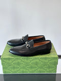 GUCCI HOREBIT LOAFERS IN BLACK CALFSKIN